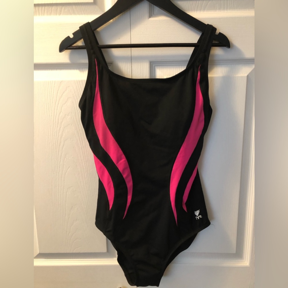 TYR one piece bathing suit - size 14 but fits small